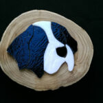 Landseer van glas, Tiffany Techniek