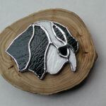 Landseer van glas, Tiffany Techniek